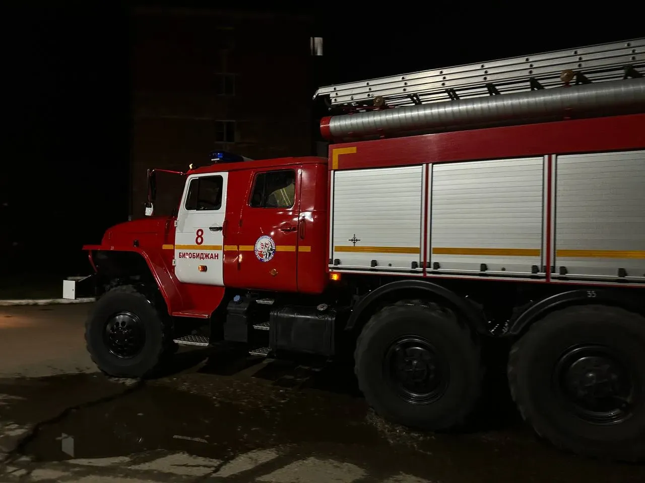 Мужчина пострадал при пожаре в частном доме Хабаровска