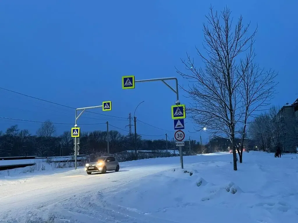 Новые пешеходные переходы появятся возле школ в ЕАО