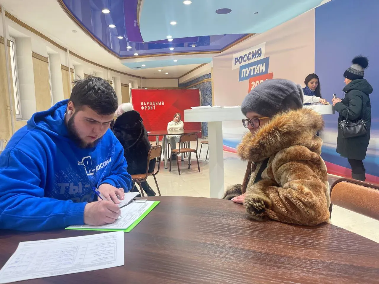Все новогодние праздники будет работать штаб поддержки Владимира Путина в ЕАО