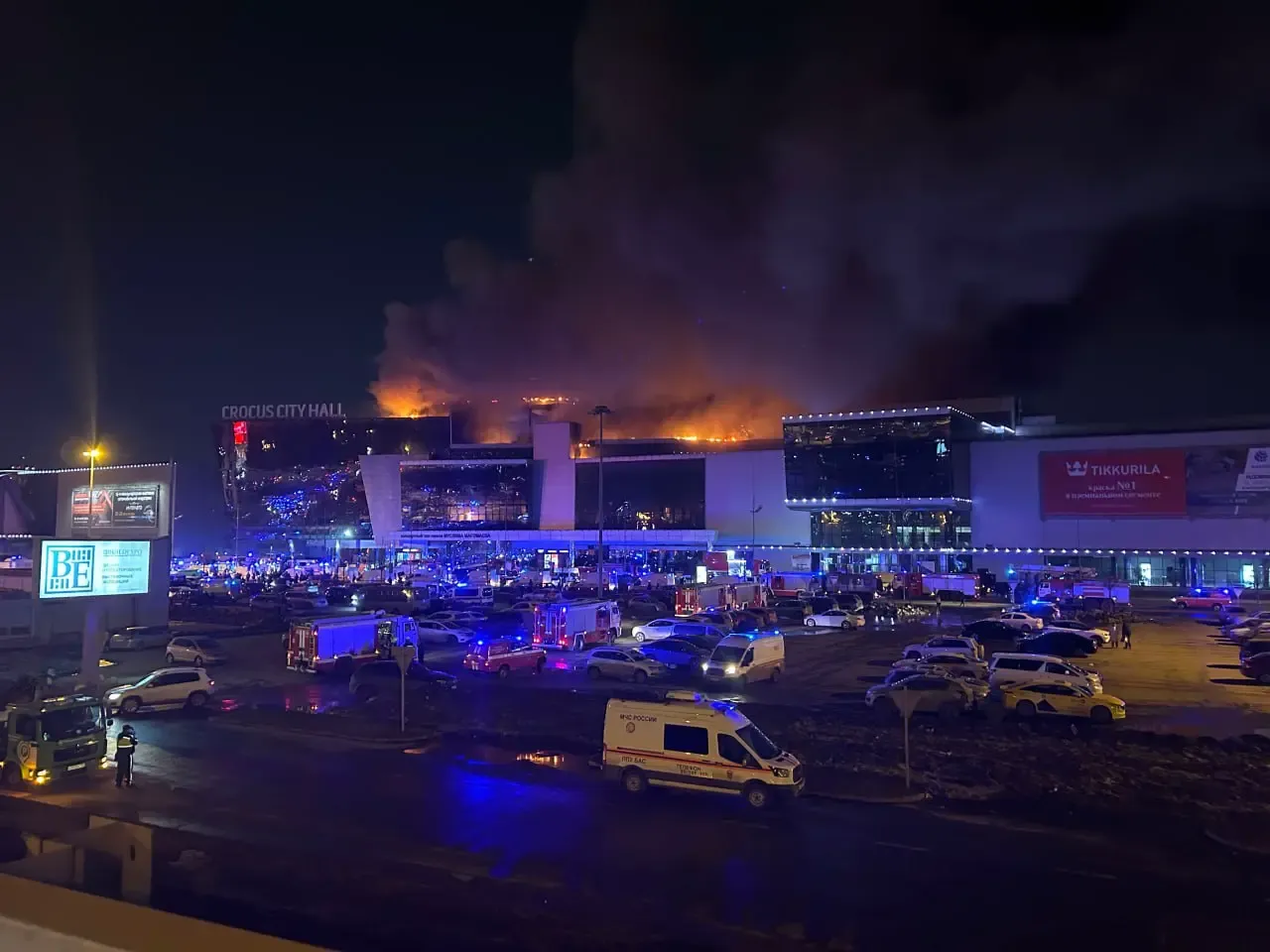 Теракт в Москве: погибли 40 человек, более 100 - пострадали