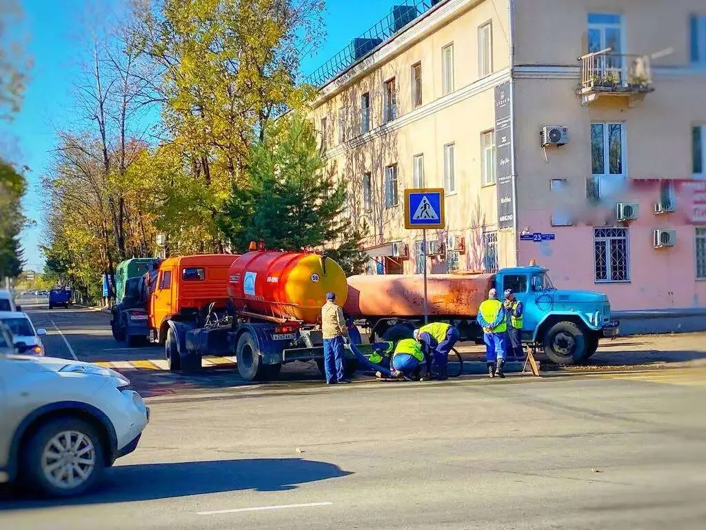 Коммунальная авария в Биробиджане