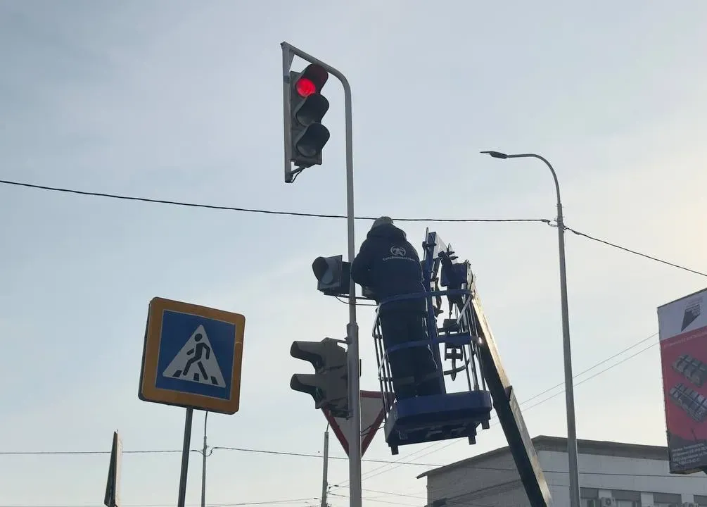 Улучшают систему дорожного движения в Биробиджане