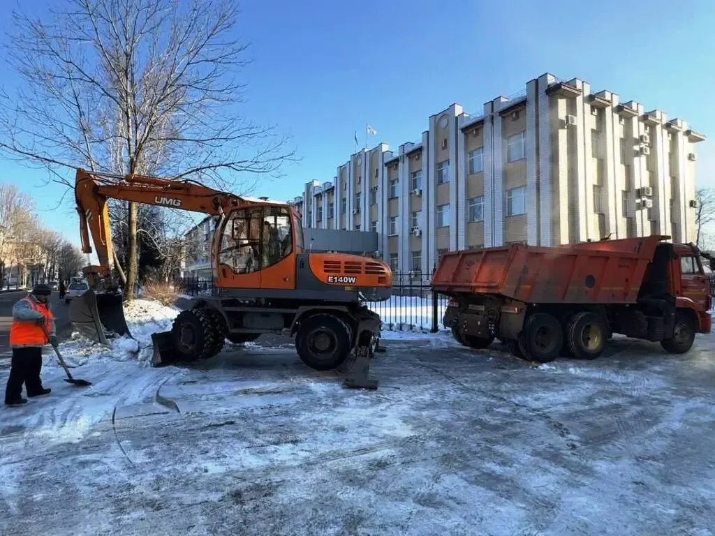 Где успели убрать снег в Биробиджане за минувшую неделю