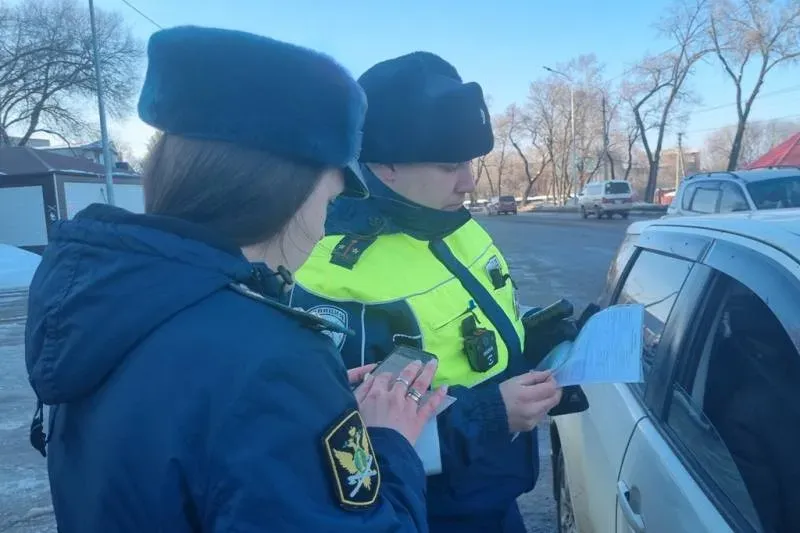 К ловле должников приставы подключили сотрудников ДПС в Биробиджане