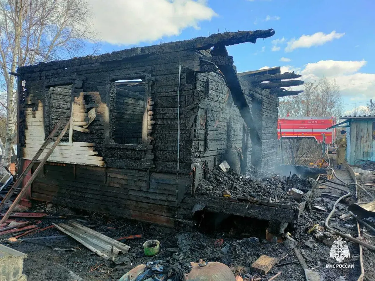 Ребенок погиб в Хабаровском крае в результате пожара