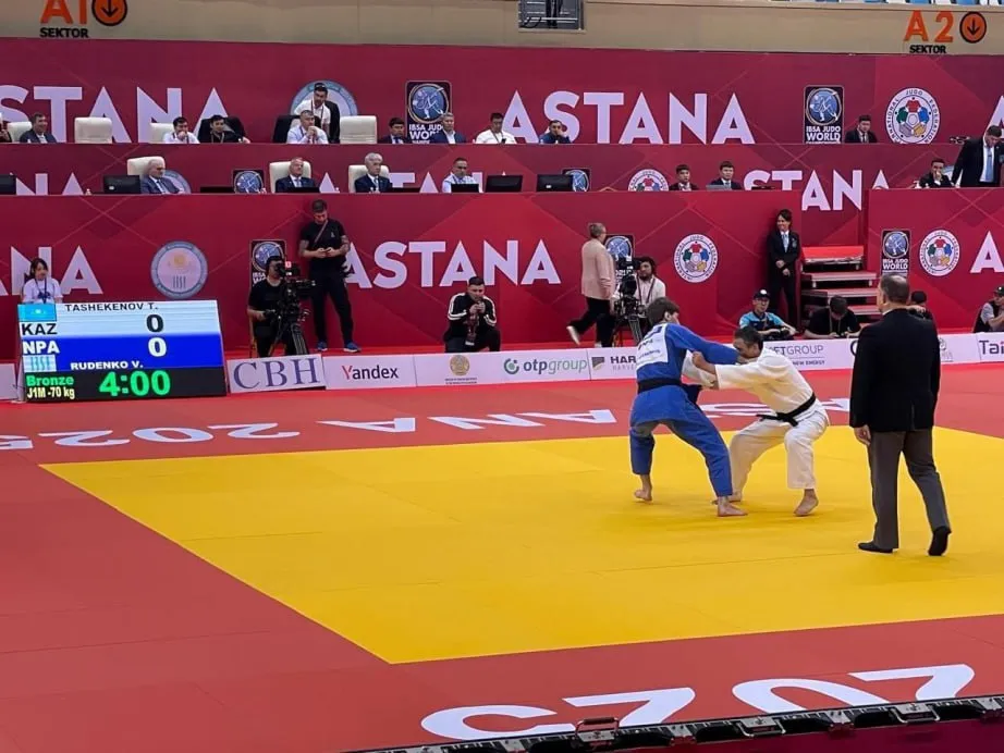 Хабаровчанин завоевал медаль чемпионата мира по дзюдо среди слепых