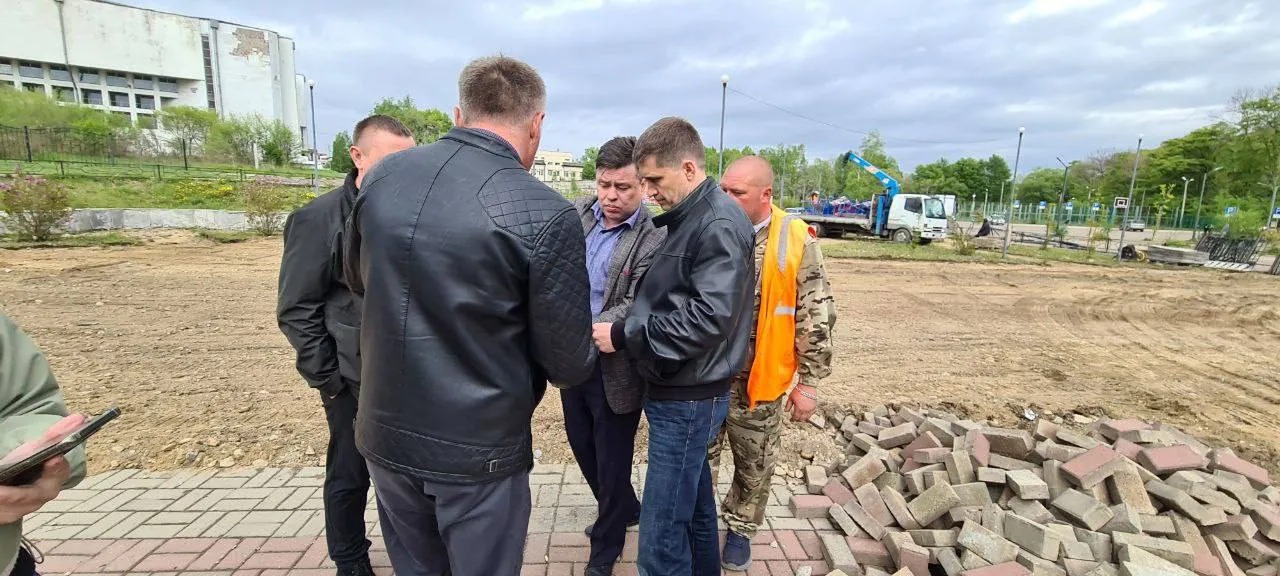 В Биробиджане обновляют набережную: ремонт скейт-парка и благоустройство начались