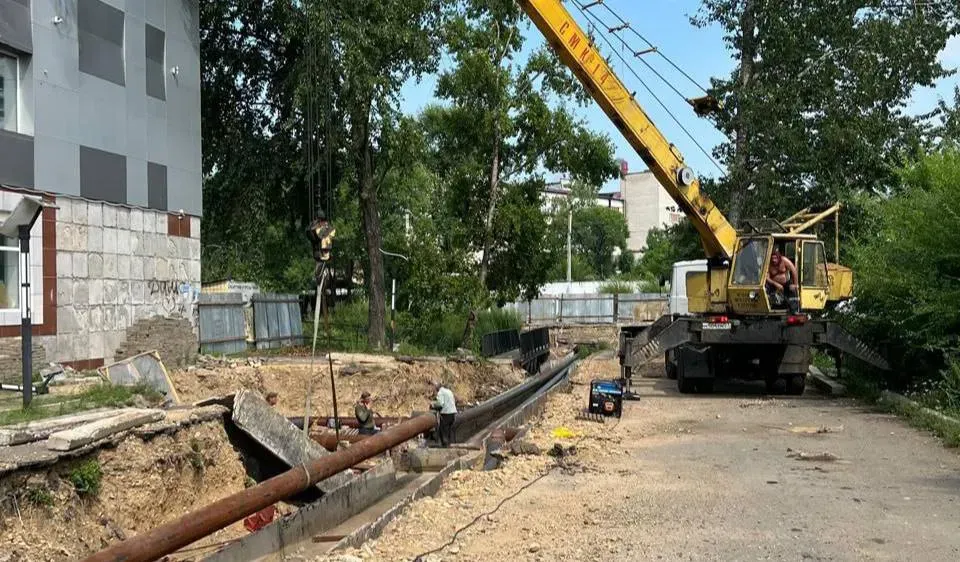 Еще неделю не будет горячей воды в м-не имени Бумагина в Биробиджане