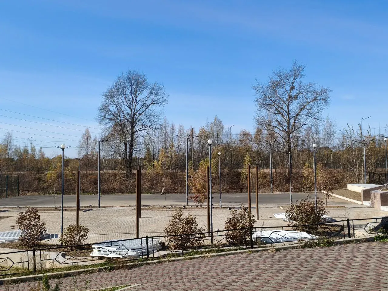 Обновление городской набережной продолжается в Биробиджане